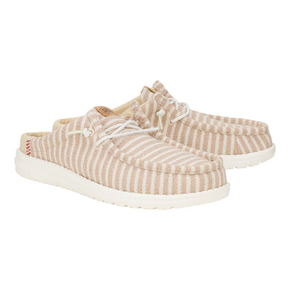 Hey Dudes Wally Slip Resort | Tan/White