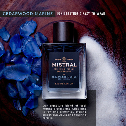 Mistral | Cedarwood Marine Eau de Parfum | 100mL
