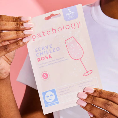 Patchology | Serve Chilled Rosé Face Mask | 2 Masks
