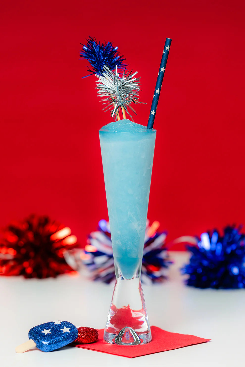 d'marie Craft Cocktail Slush Mixes | Fourth of July Mixes