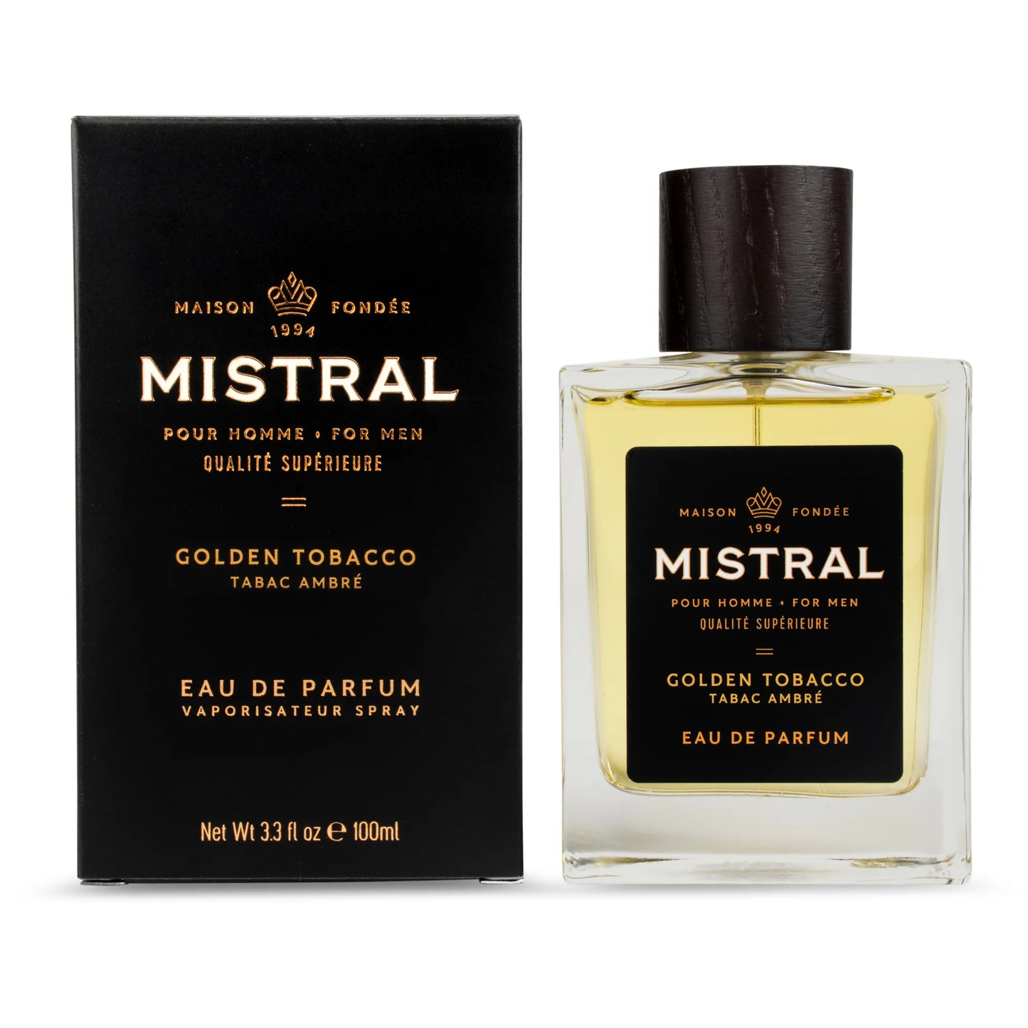 Mistral | Golden Tobacco Eau de Parfum & Bar Soap | Gift Set