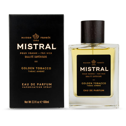 Mistral | Golden Tobacco Eau de Parfum & Bar Soap | Gift Set