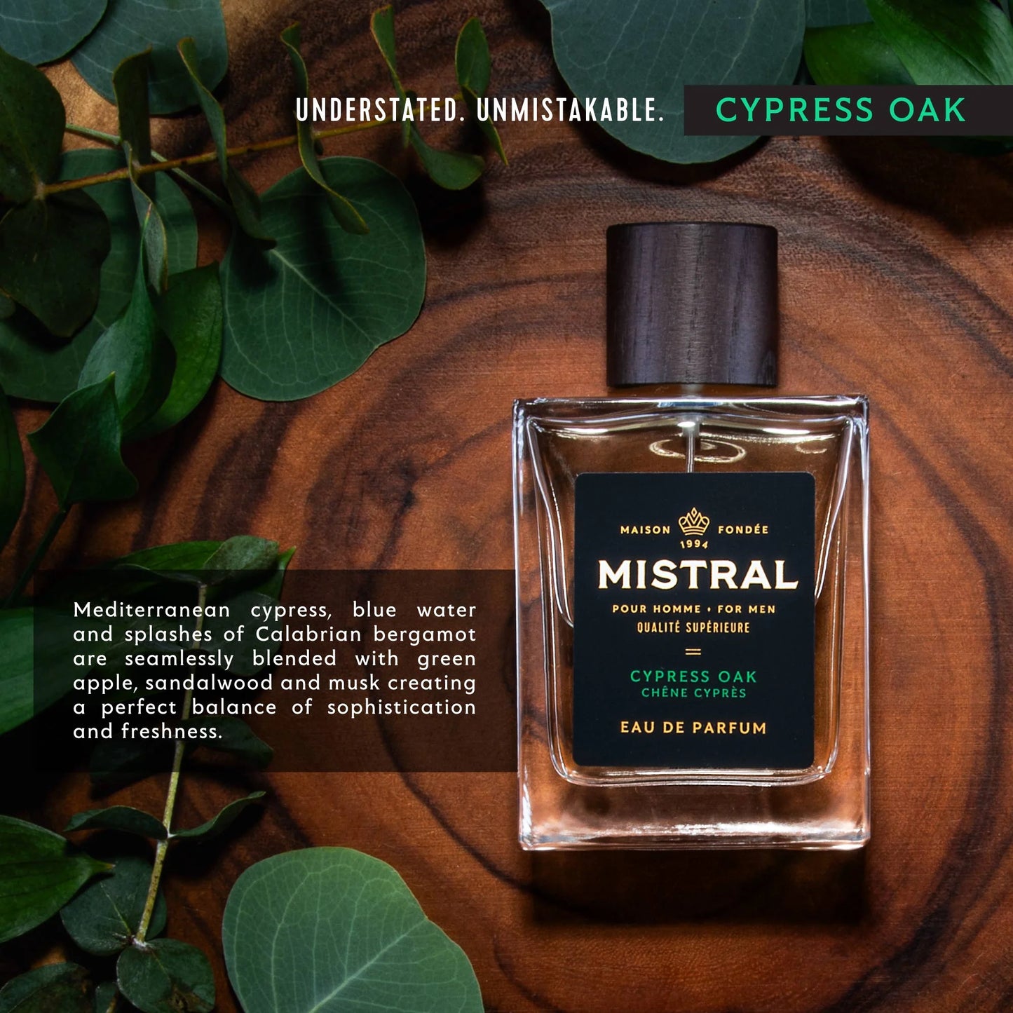 Mistral | Cypress Oak Eau de Parfum | 100mL