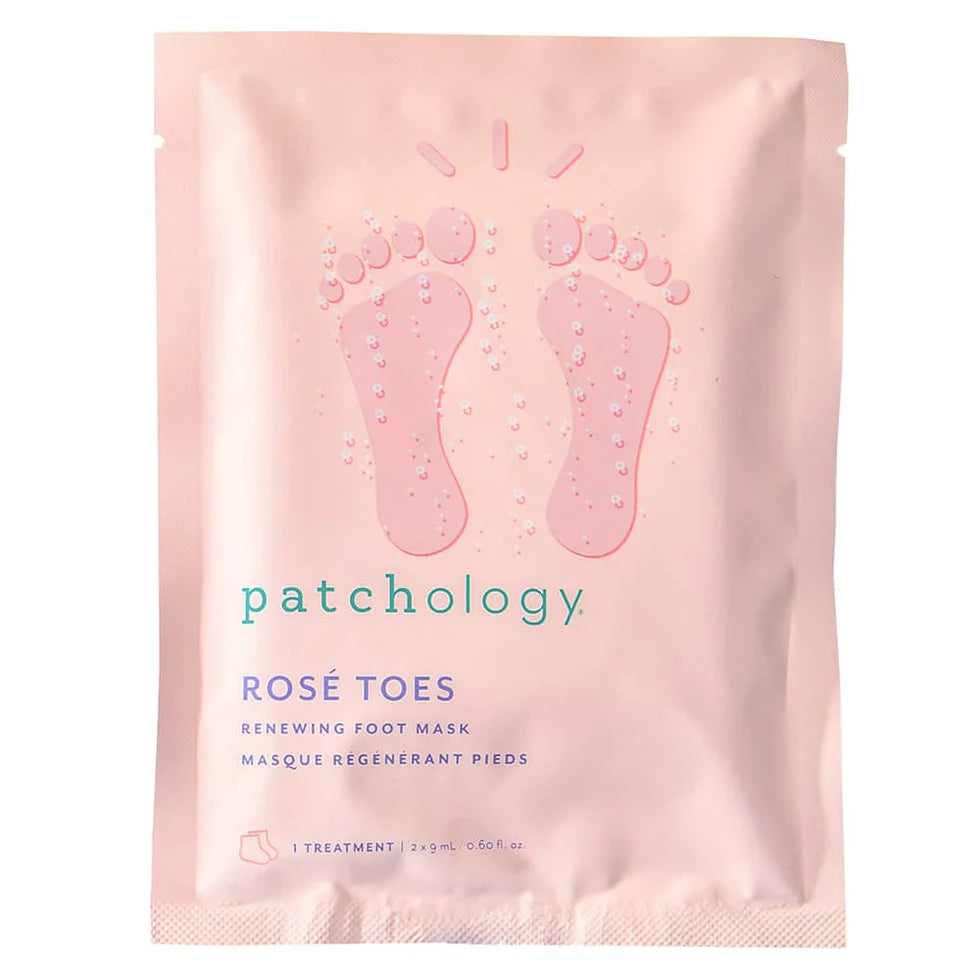 Patchology | Rose Toes Renewing Foot Mask | 1 Set