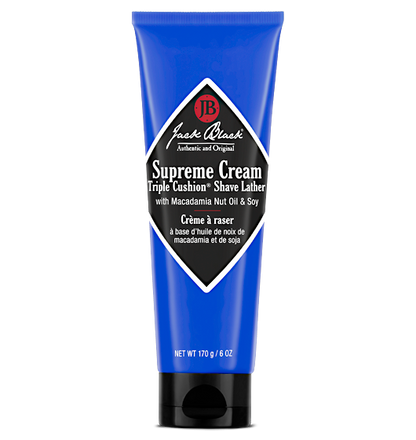 Jack Black | Supreme Cream Triple Cushion® Shave Lather | All Sizes