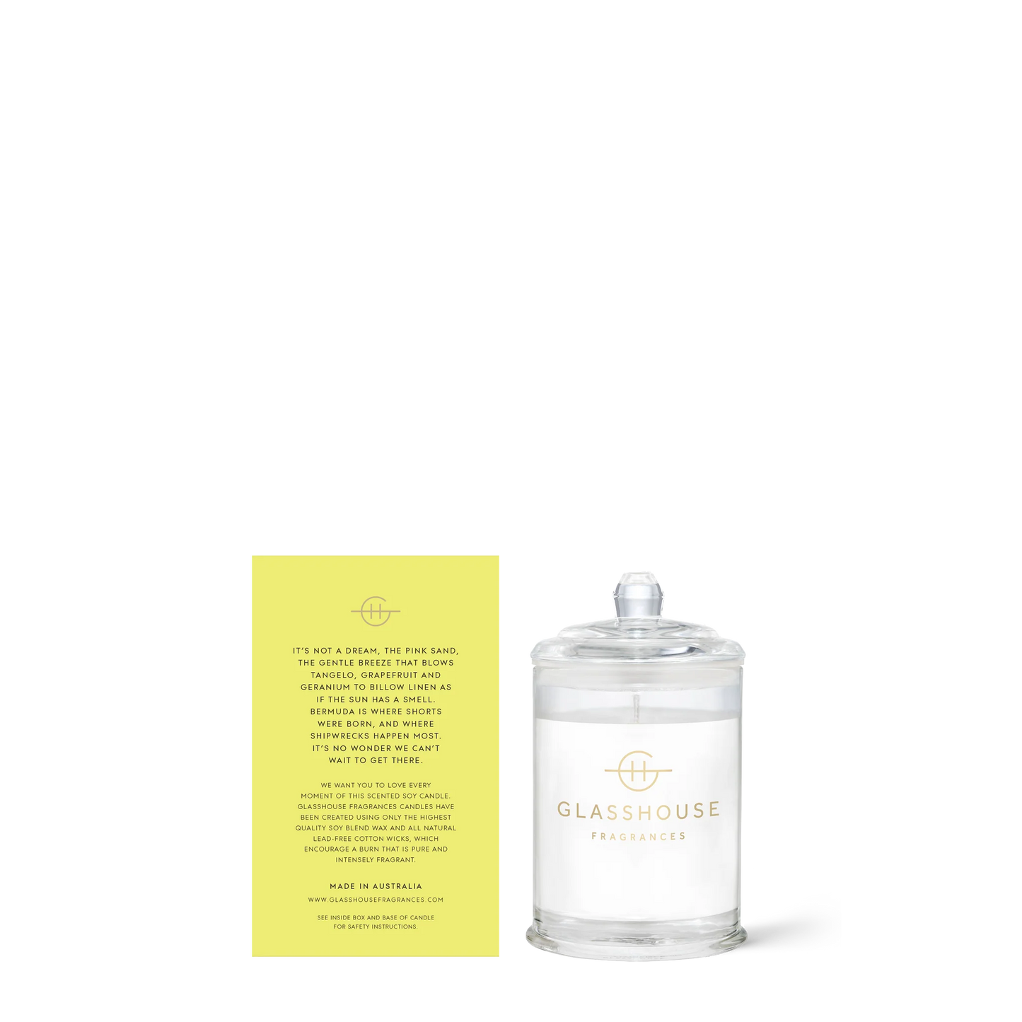 Glasshouse Fragrances | Sun-Kissed In Bermuda | Candle