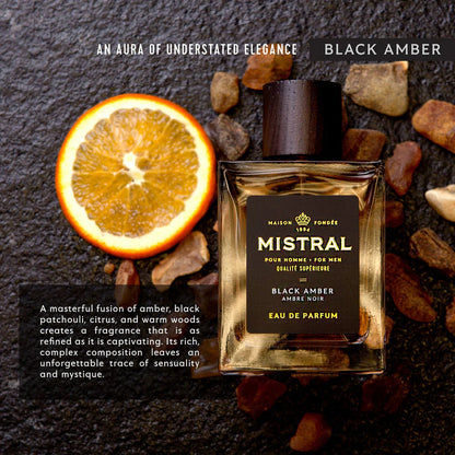 Mistral | Black Amber Eau de Parfum | 100mL
