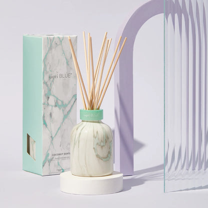 Capri Blue | Coconut Santal Modern Marble Petite Reed Diffuser | 168mL