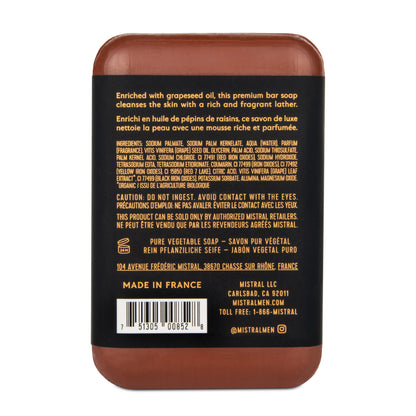 Mistral | Mahogany Rum Bar Soap | 8.8oz
