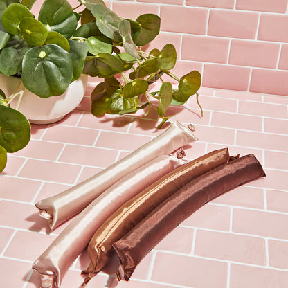 Kitsch | Rosewood Jumbo Satin Flexi Rods | 4pc Set