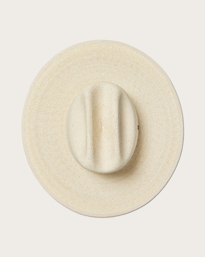 Hemlock Hats Toluca Rancher Straw Hat | Sand