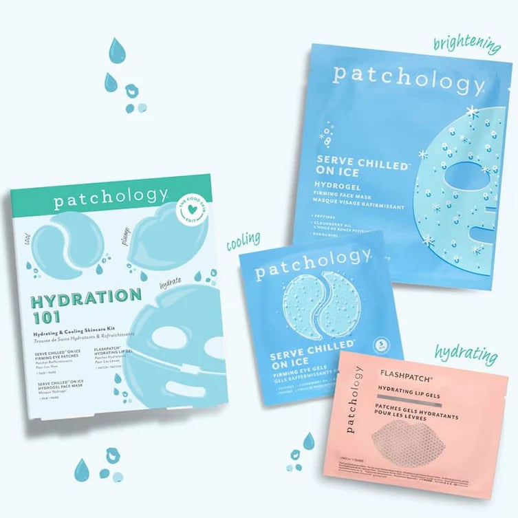 Patchology | Hydration 101 Skincare Kit | Gift Set