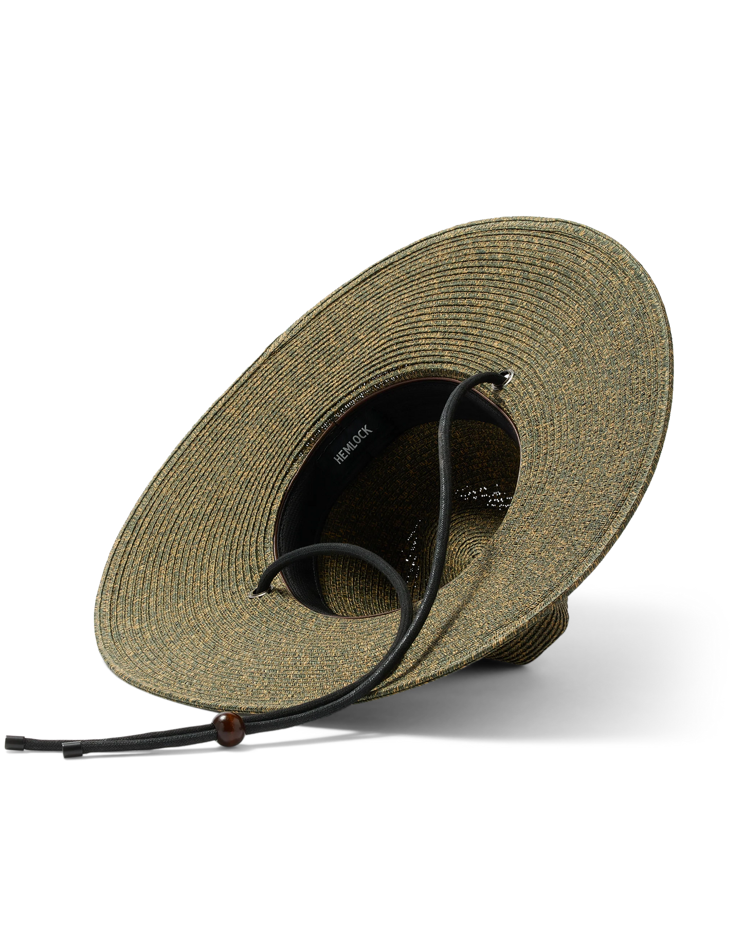Hemlock Hats Seaside Packable Fedora | Black & Bronze