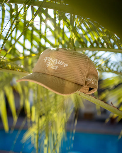 Hemlock Hats Pleasure Pier Baseball Hat | Oat