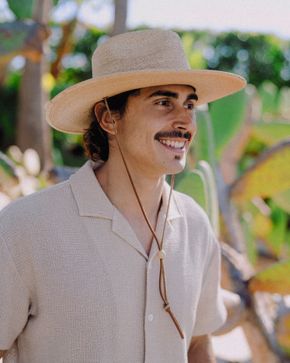 Hemlock Hats Bruma Cowboy Straw Hat | Natural