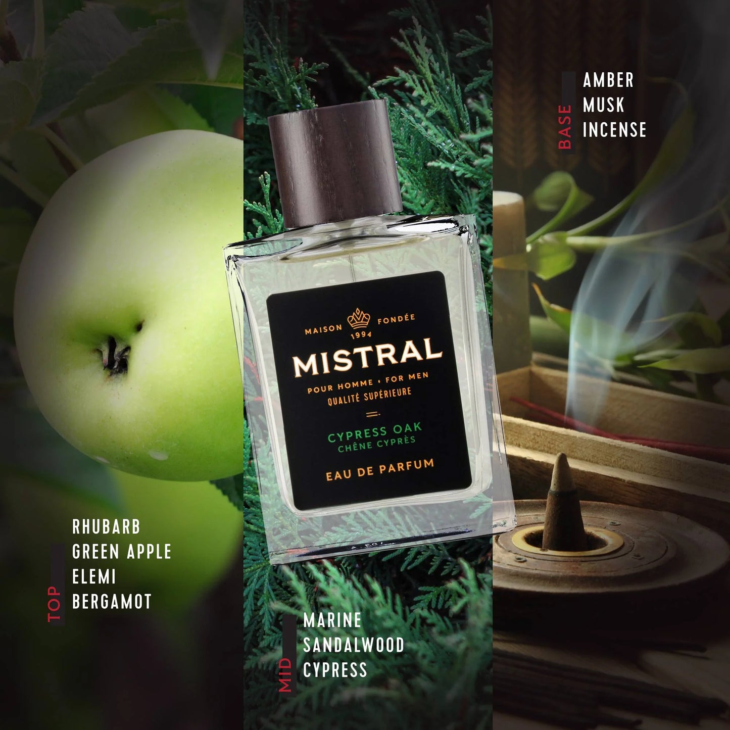 Mistral | Cypress Oak Eau de Parfum | 100mL