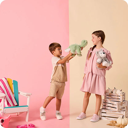 Warmies | Green Long Neck Dinosaur