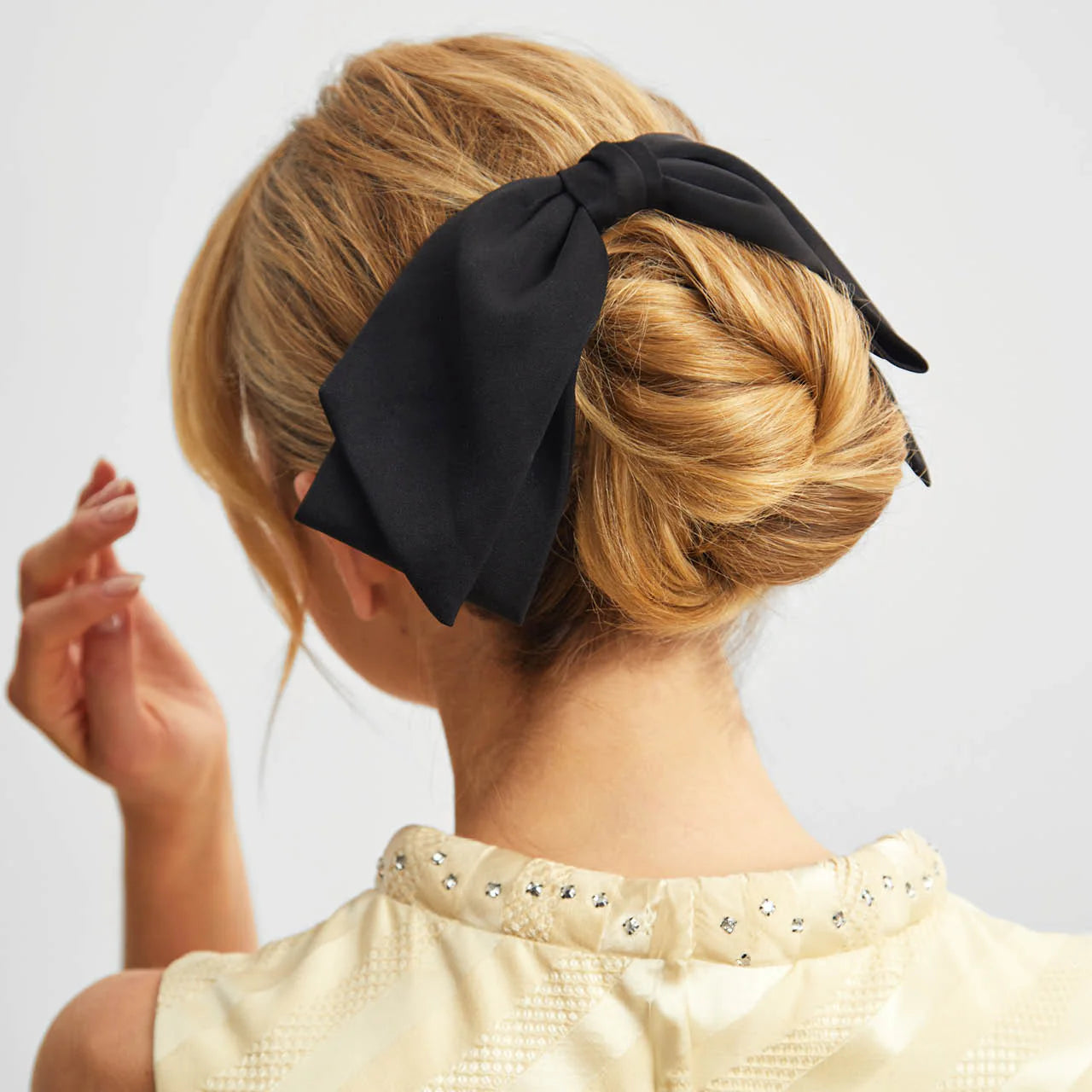 Kitsch | Black Bow Hair Clip
