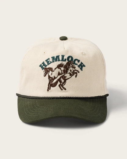 Hemlock Hats Buckin Baseball Hat | Green
