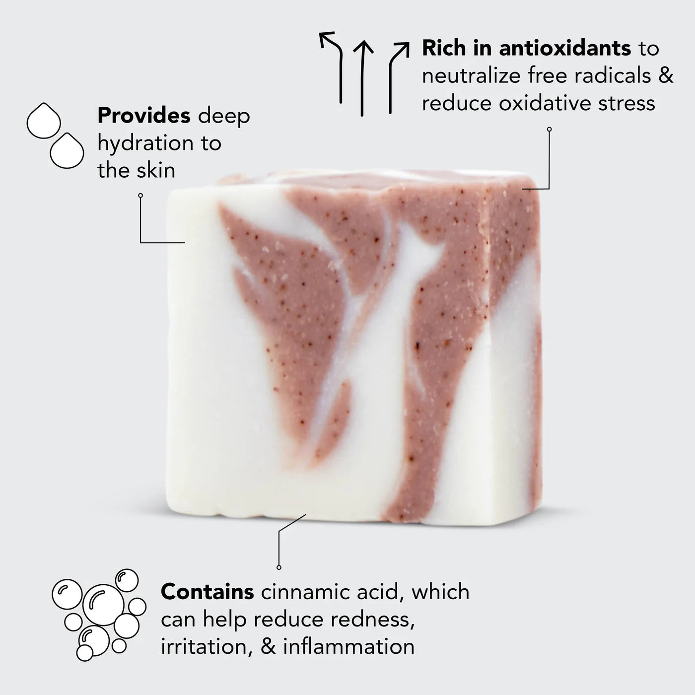 Kitsch | Shea Butter Exfoliating Body Wash | Bar