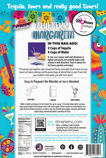 d'marie Craft Cocktail Slush Mix | Margarita Mixes