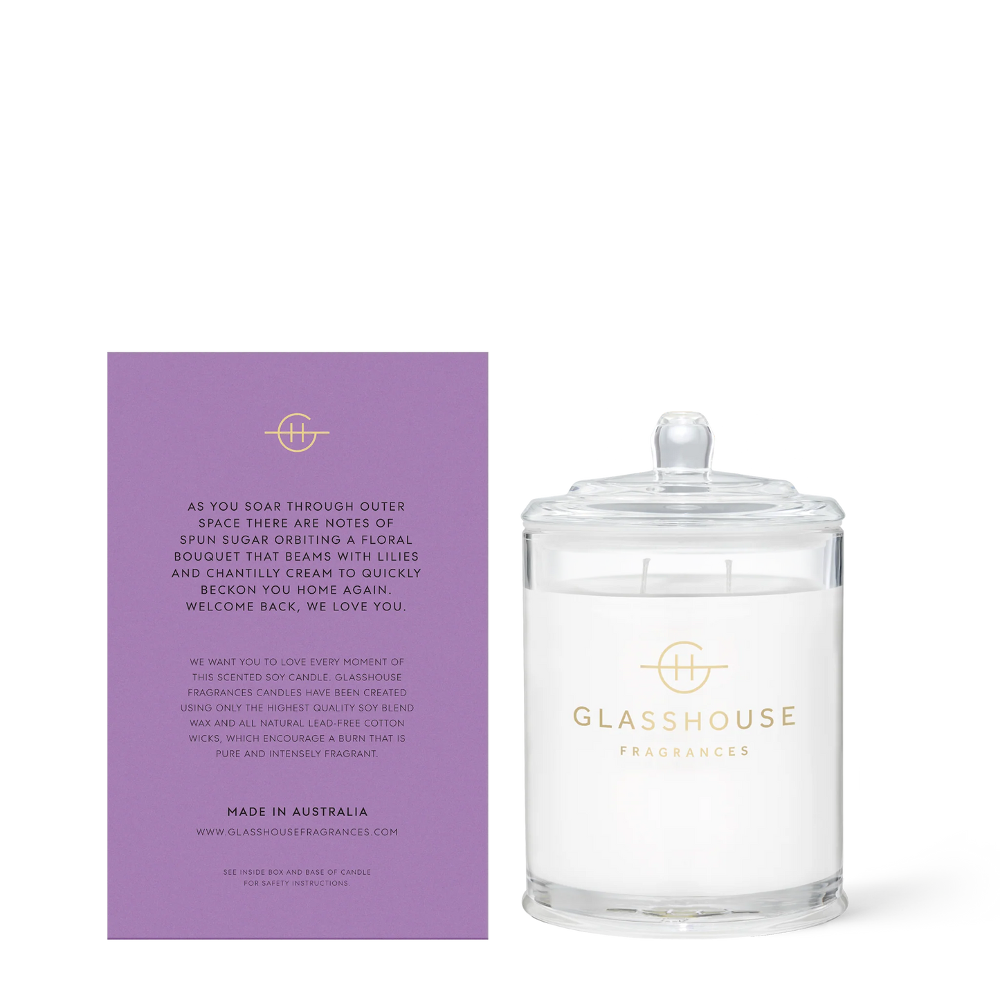 Glasshouse Fragrances | Moon and Back | Candle