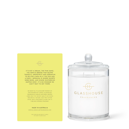Glasshouse Fragrances | Sun-Kissed In Bermuda | Candle