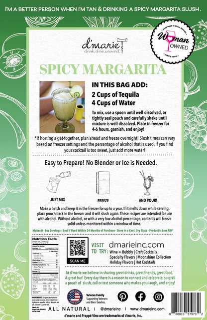 d'marie Craft Cocktail Slush Mix | Margarita Mixes
