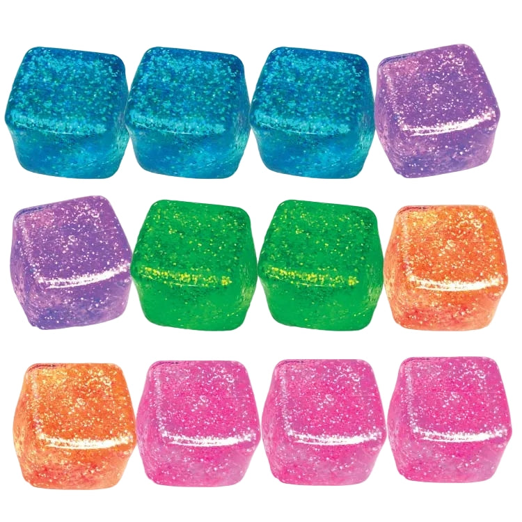 Squishy Sparkle Cube Fun Doh - Blind Pull