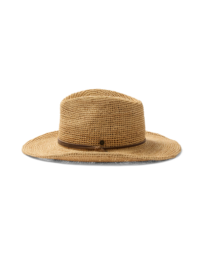 Hemlock Hats Wynona Packable Raffia Cowboy | Natural