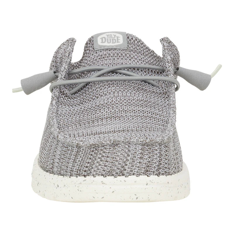 Hey Dudes Wally Slip Stretch Sox | Granite Grey