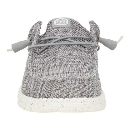 Hey Dudes Wally Slip Stretch Sox | Granite Grey