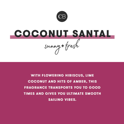 Capri Blue | Coconut Santal Modern Marble Candle | 8oz