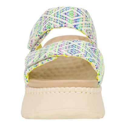 Hey Dudes Delray Slide Surf Baja | Blue/Multi