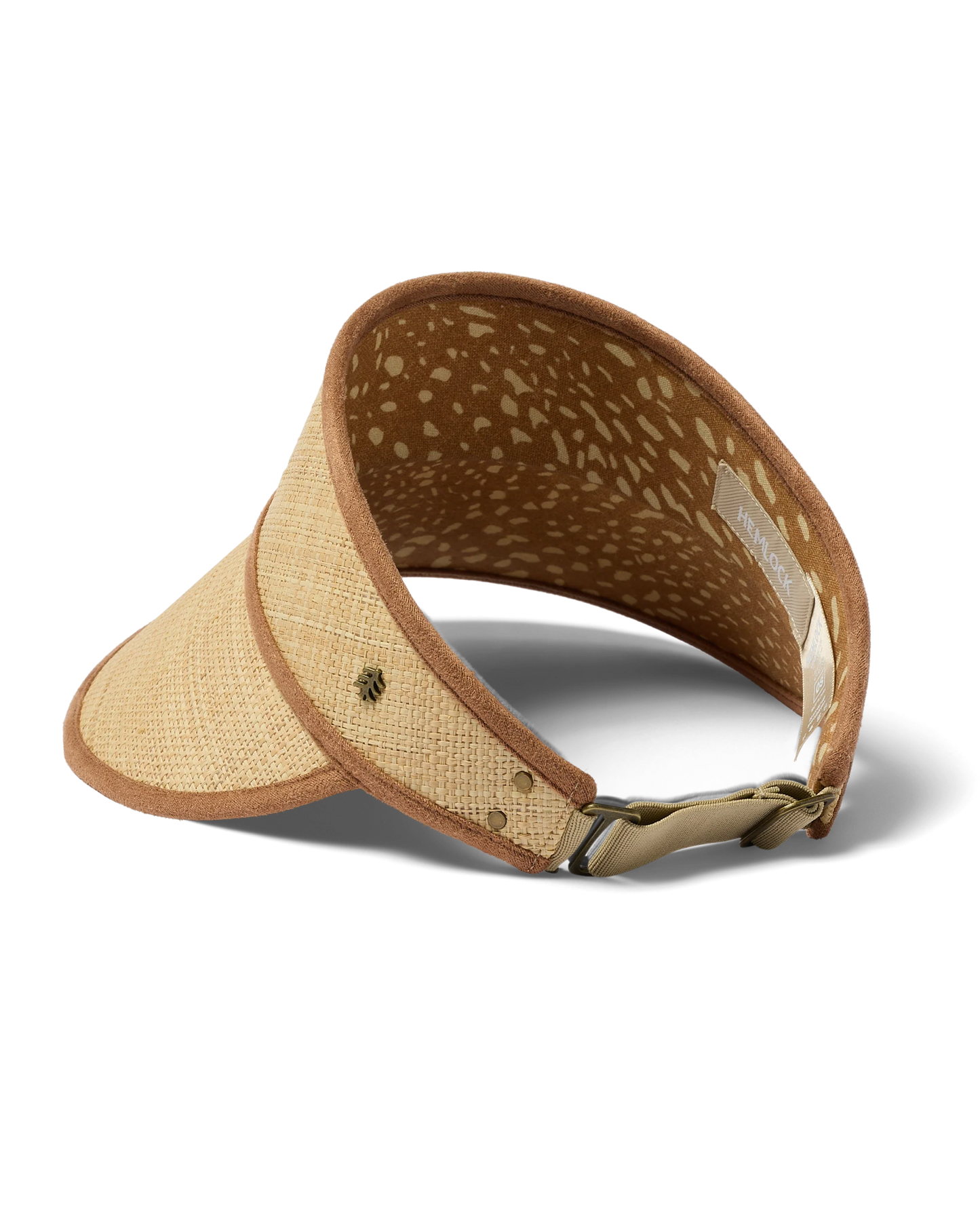 Hemlock Hats Solana Packable Visor | Natural