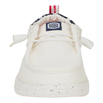 Hey Dudes Wendy Funk Americana Stars | White/Navy Blazer