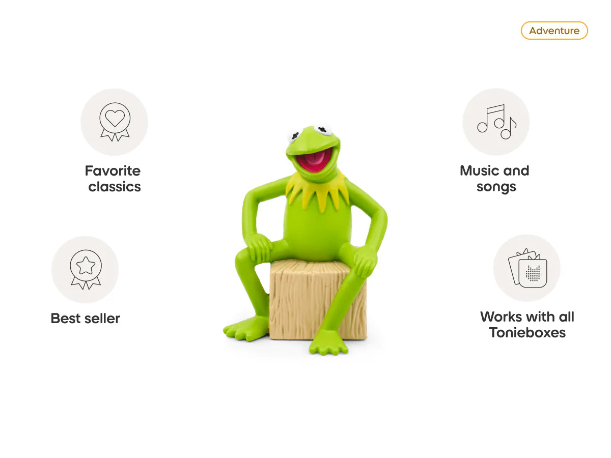 tonies® | Disney The Muppets: Kermit the Frog Tonie | Adventure