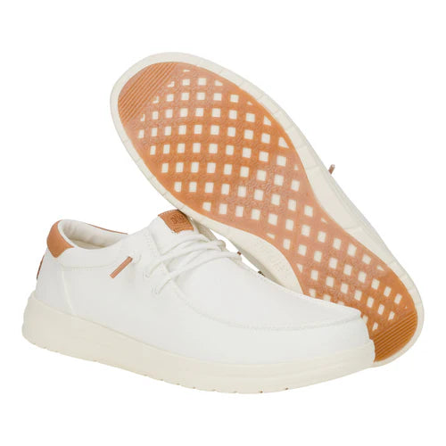 Hey Dudes Paul Canvas | White