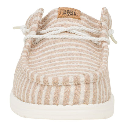 Hey Dudes Wally Slip Resort | Tan/White
