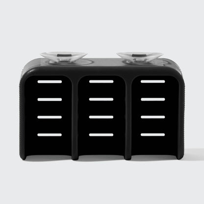 Kitsch | Self-Draining Soap Dish | Black