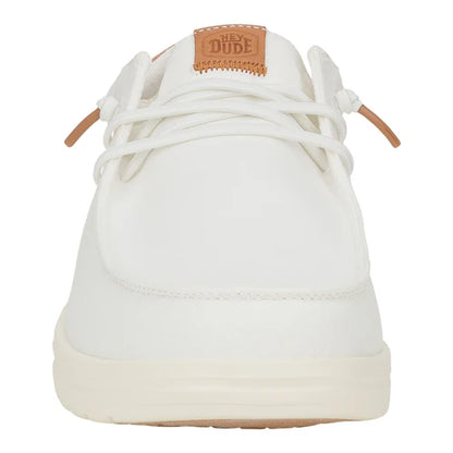 Hey Dudes Paul Canvas | White
