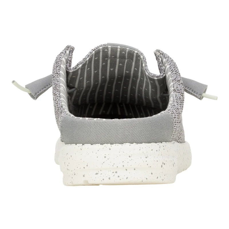 Hey Dudes Wally Slip Stretch Sox | Granite Grey