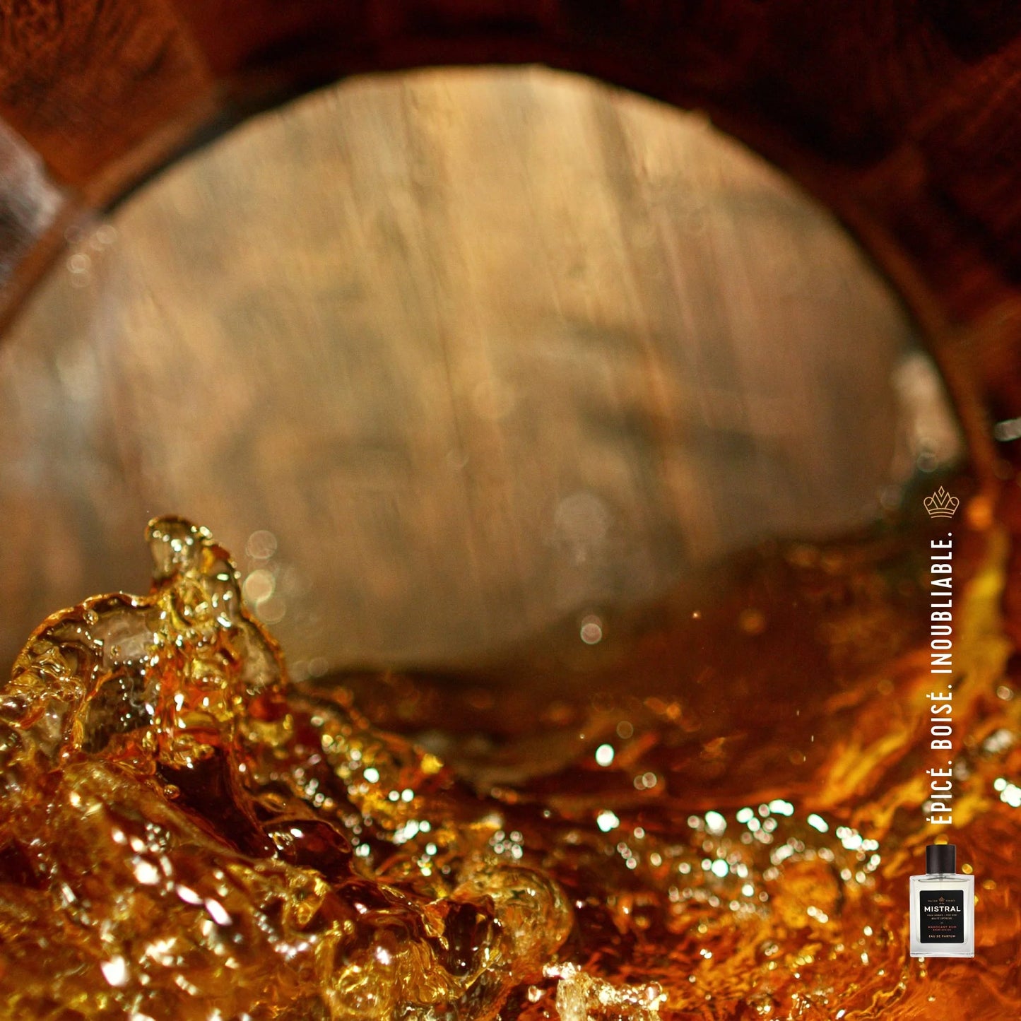 Mistral | Mahogany Rum Eau de Parfum | 100mL