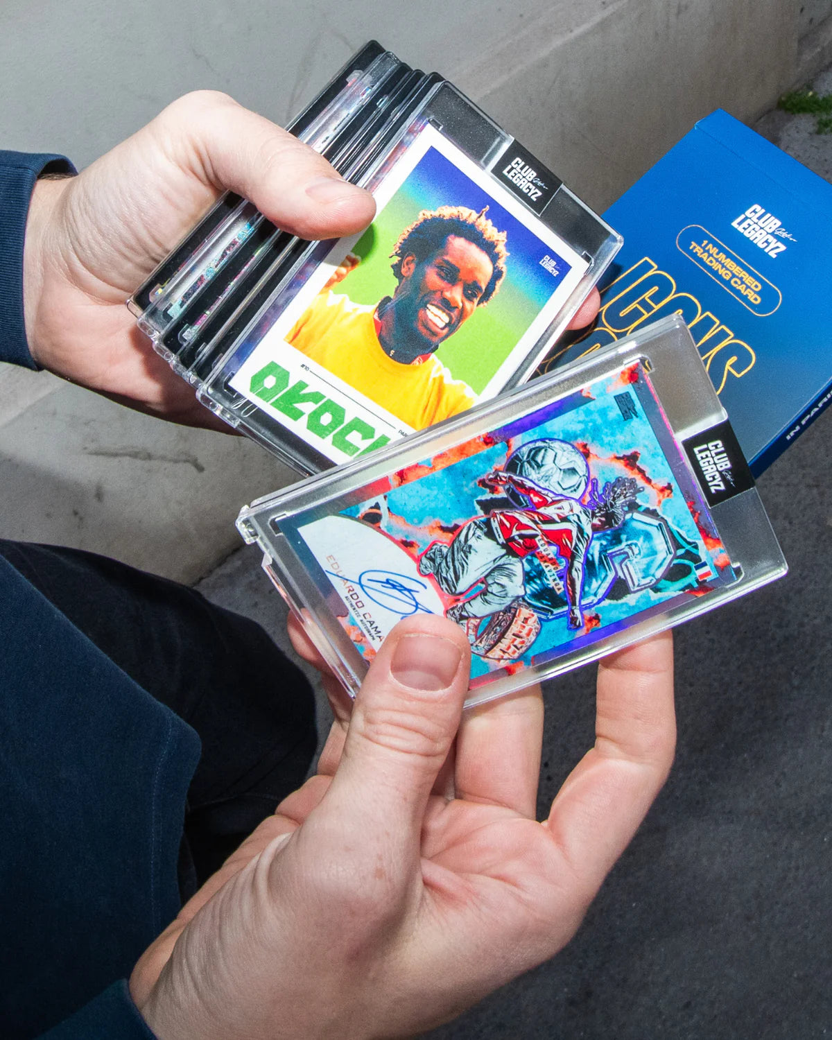 Trading Cards | Club Legacyz | Minibox Icons Football Cards