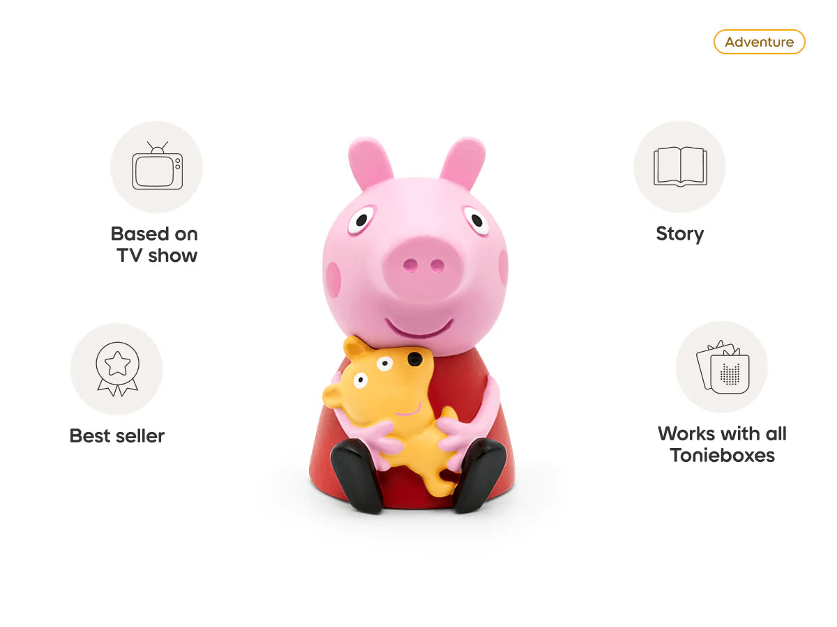 tonies® | Peppa Pig: On the Road with Peppa Tonie | Adventure