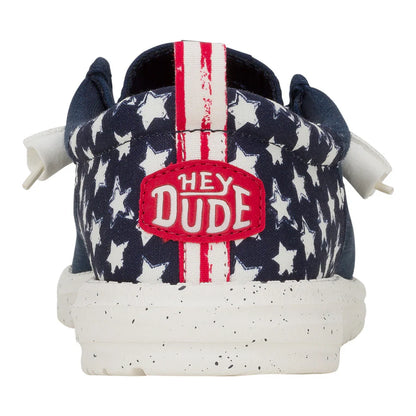 Hey Dudes Wally Funk Americana Stars | Navy Blazer