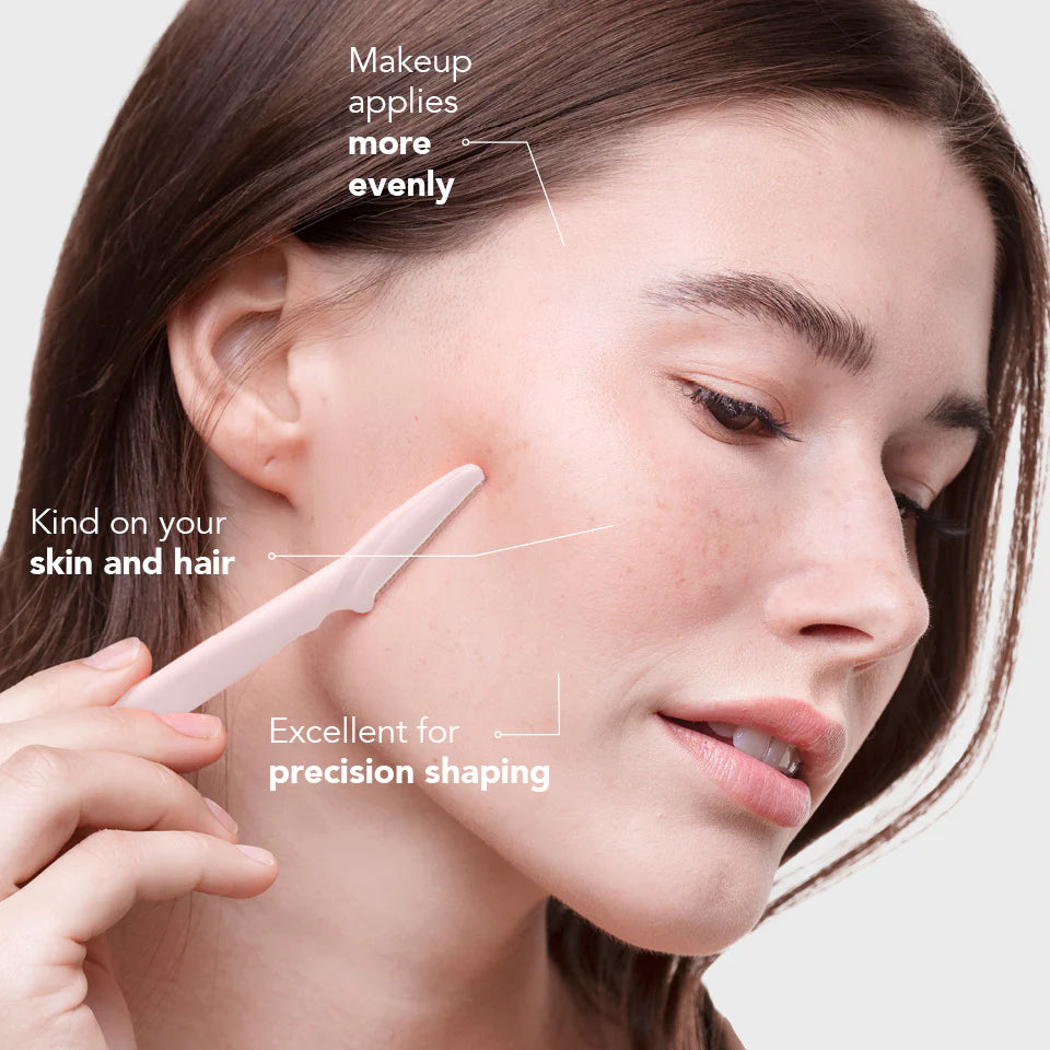 Kitsch | Terracotta Recycled Plastic Dermaplaners | 12pc Set