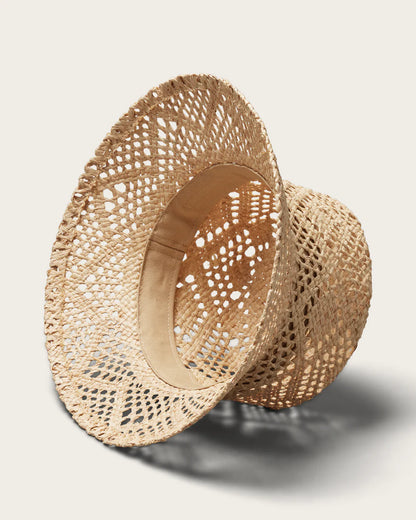 Hemlock Hats Sofia Straw Bucket Hat | Natural