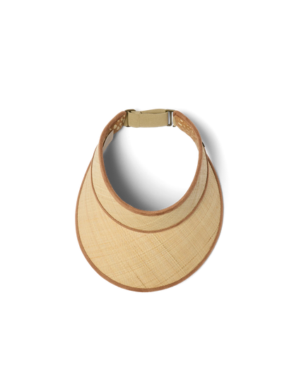 Hemlock Hats Solana Packable Visor | Natural