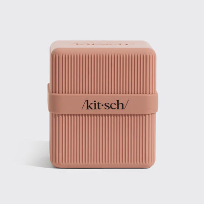 Kitsch | 2-Compartment Travel Case | Terracotta